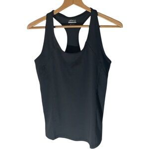 Y5- medium med bcg Black Racerback Athletic Tank Top